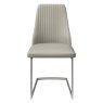 Castello - Dining Chair (Light Grey Faux Leather)