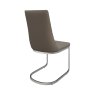 Torelli Furniture Ltd Mia - Dining Chair (Taupe Faux Leather)