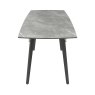 Torelli Furniture Ltd New Verdi - Ceramic Extending Dining Table (Matt Grey)