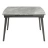 Torelli Furniture Ltd New Verdi - Ceramic Extending Dining Table (Matt Grey)