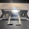 Dar - Nile Wall Light Polished Chrome With Shade