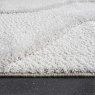 Master Craft Rugs Ltd Cleo - Cream Carved Shaggy Texture Rug
