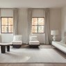 Master Craft Rugs Ltd Malmo - Grey Square Rug