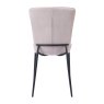 Baker Furniture Ella - Dining Chair (Grey Faux Leather)