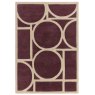 Asiatic Carpets Ltd Metro - Plum Rug