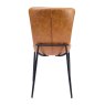 Baker Furniture Ella - Dining Chair (Tan Faux Leather)