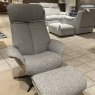 Ergoform - Lund Manual Recliner Chair and Stool