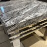 Mercury End Table - Grey Marble Top