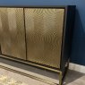 Izabella - Embossed 4 Door Credenza