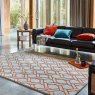 Asiatic Carpets Ltd Nexus Rug - Silver/Orange