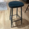Ercol Ercol Heritage - Counter Stool (Teal seat pad)