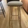 Ercol Heritage - Counter Stool (Cream Seat pad)
