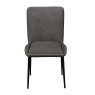 Baker Furniture Rebecca - Dining Chair (Grey Faux Leather)