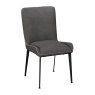 Baker Furniture Rebecca - Dining Chair (Grey Faux Leather)