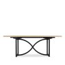 Hooker Furnishings Serenity - Rectangle Dining Table Metal Base