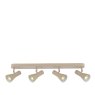Dar Lighting Dar - Arnel Four Light Bar Spotlight (Satin Taupe)