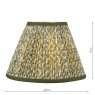 Dar Lighting Dar - Esther Green Cotton Empire Shade (25cm)