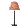 Dar Lighting Dar - Esther Red Cotton Empire Shade (30cm)