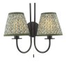 Dar Lighting Dar - Esther Green Cotton Empire Shade (15cm)