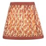Dar Lighting Dar - Esther Red Cotton Empire Shade (15cm)