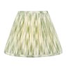 Dar Lighting Dar - Ikat Green Cotton Empire Shade (30cm)