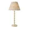 Dar Lighting Dar - Ikat Taupe Cotton Empire Shade (30cm)