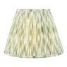 Dar Lighting Dar - Ikat Green Cotton Empire Shade (35cm)