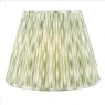 Dar Lighting Dar - Ikat Green Cotton Empire Shade (40cm)