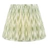 Dar Lighting Dar - Ikat Green Cotton Empire Shade (40cm)