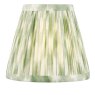 Dar Lighting Dar - Ikat Green Cotton Empire Shade (15cm)