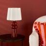 Dar Lighting Dar - Jordana Table Lamp Pink With Shade
