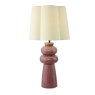 Dar Lighting Dar - Jordana Table Lamp Pink With Shade
