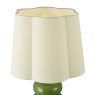 Dar Lighting Dar - Jordana Table Lamp Green With Shade