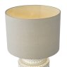 Dar Lighting Dar - Kedron Table Lamp Grey With Shade
