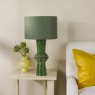 Dar Lighting Dar - Lagle Table Lamp Green With Shade