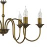 Dar Lighting Dar - Lydian 6 Light Pendant (Antique Bronze Fitting Only)
