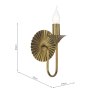 Dar Lighting Dar - Lydian Wall Light (Antique Bronze Bracket Only)