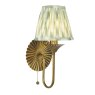 Dar Lighting Dar - Lydian Wall Light (Antique Bronze With Shade)