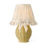 Dar Lighting Dar - Omer Table Lamp Matt Taupe and Antique Brass
