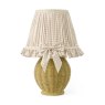 Dar Lighting Dar - Omer Table Lamp Matt Taupe and Antique Brass