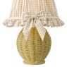 Dar Lighting Dar - Omer Table Lamp Matt Taupe and Antique Brass