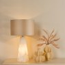 Dar Lighting Dar - Paget Table Lamp Alabaster (Base Only)