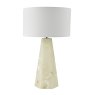 Dar Lighting Dar - Paget Table Lamp White With Shade