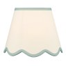 Dar Lighting Dar - Poma Natural Linen Tapered Drum Shade (25cm)