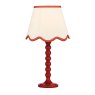 Dar Lighting Dar - Poma Natural Linen Tapered Drum Shade (25cm)