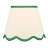 Dar Lighting Dar - Poma Natural Linen Tapered Drum Shade (25cm)