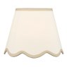 Dar Lighting Dar - Poma Natural Linen Tapered Drum Shade (25cm)