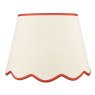 Dar Lighting Dar - Poma Natural Linen Tapered Drum Shade (45cm)