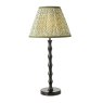 Dar Lighting Dar - Siyanda Table Lamp Black With Shade