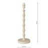 Dar Lighting Dar - Siyanda Table Lamp Cream Base Only